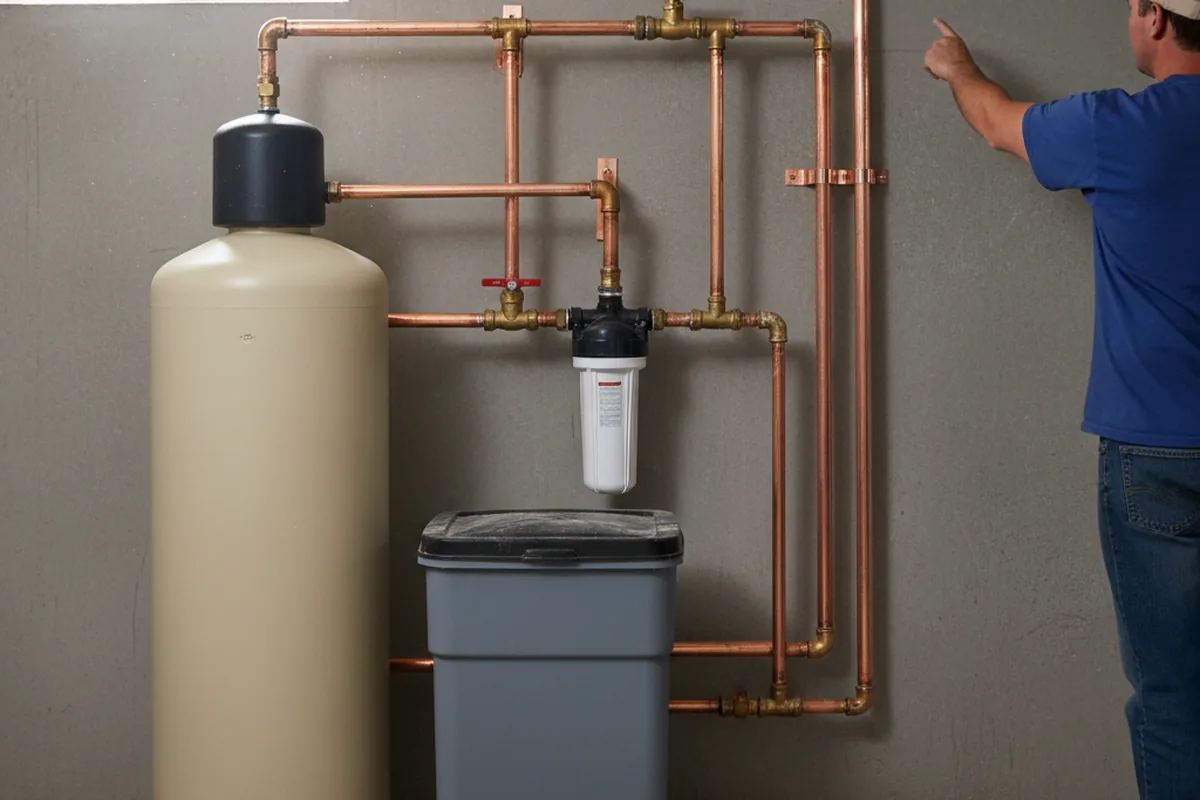 Whole-house water treatment system installed in West Creek